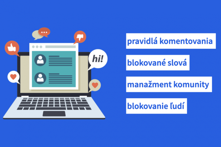 pravidlá komentovania, blokované slová, manažment komunity, blokovanie ľudí